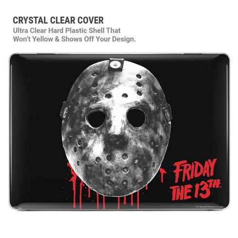 Warner Bros Friday the 13th Jason Voorhees Dripping Mask MacBook Pro 14in (2021-24) Case plus Skin